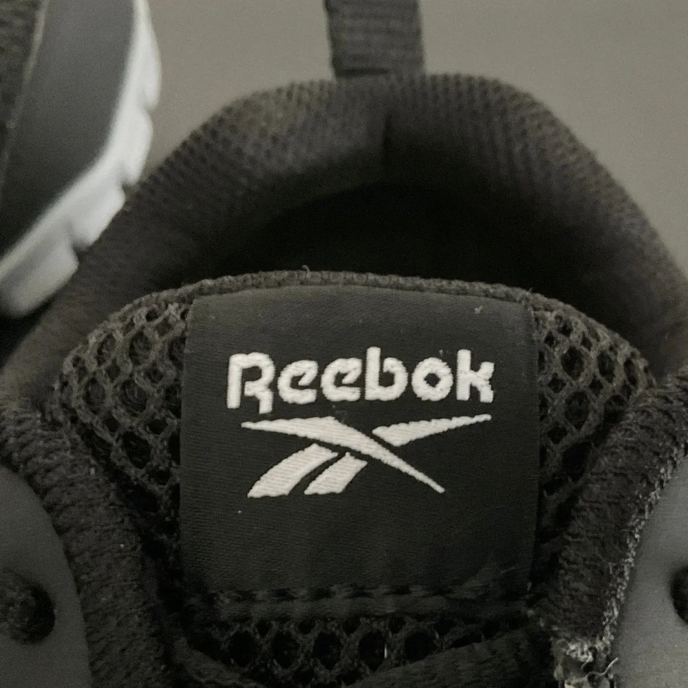 Reebok Work Sublite Cushion RB4041 Mens 6 Black Alloy Toe Safety Shoes EH